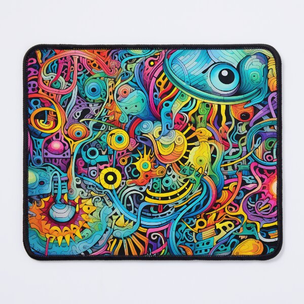 Item preview, Chaotic Fusion XV: Exploring the World of Psychedelic and Alien Doodles designed and sold by InsaneLEDP.
