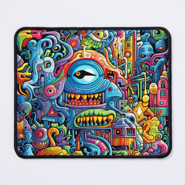 Item preview, Chaotic Fusion XVI: Exploring the World of Psychedelic and Alien Doodles designed and sold by InsaneLEDP.