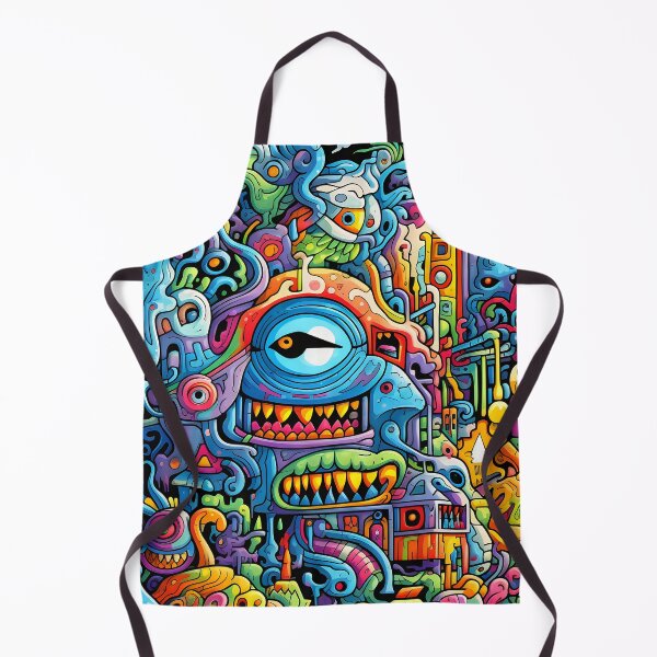 Item preview, Chaotic Fusion XVI: Exploring the World of Psychedelic and Alien Doodles designed and sold by InsaneLEDP.