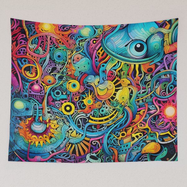 Item preview, Chaotic Fusion XV: Exploring the World of Psychedelic and Alien Doodles designed and sold by InsaneLEDP.