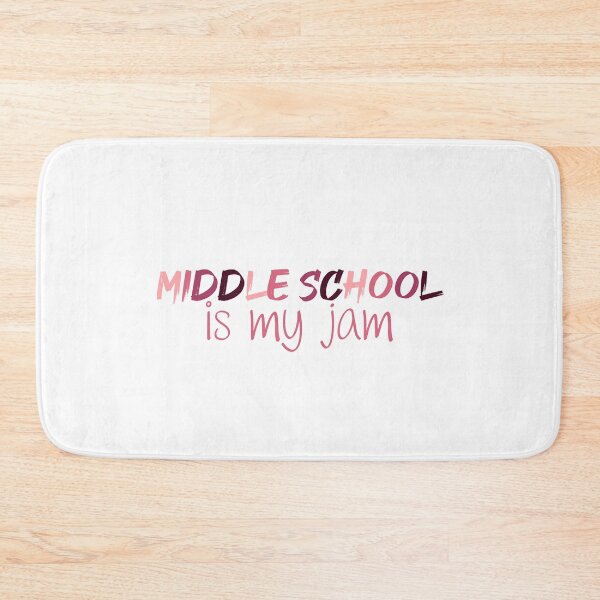 Item preview, Middle School is My Jam | junior high | Teacher | Jr High | Pink  designed and sold by ShoniwDesigns.