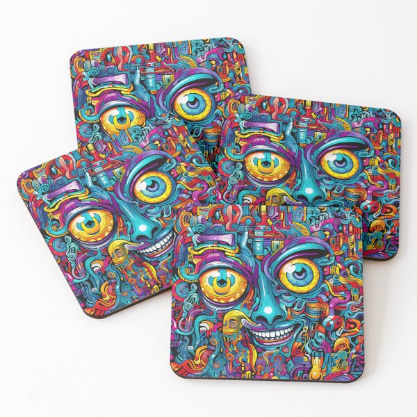 Item preview, Chaotic Fusion XVII: Exploring the World of Psychedelic and Alien Doodles designed and sold by InsaneLEDP.