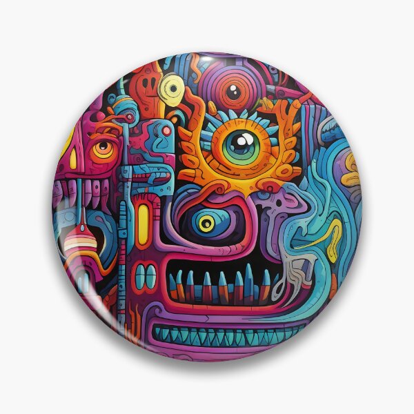Item preview, Chaotic Fusion XVIII: Exploring the World of Psychedelic and Alien Doodles designed and sold by InsaneLEDP.