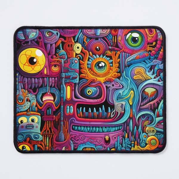 Item preview, Chaotic Fusion XVIII: Exploring the World of Psychedelic and Alien Doodles designed and sold by InsaneLEDP.