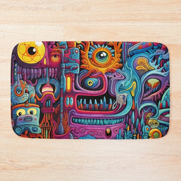 Item preview, Chaotic Fusion XVIII: Exploring the World of Psychedelic and Alien Doodles designed and sold by InsaneLEDP.