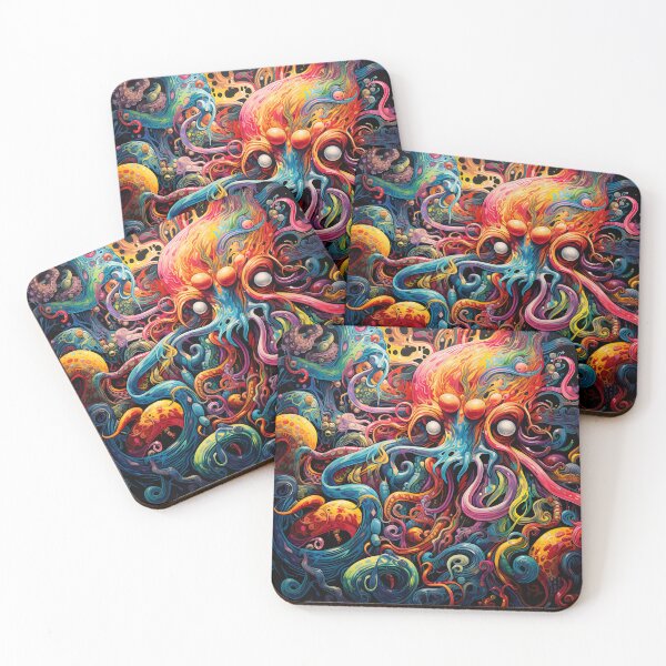 Item preview, Chaotic Fusion XX: Exploring the World of Psychedelic and Alien Doodles designed and sold by InsaneLEDP.