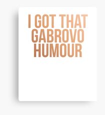 Gabrovo Humour Canvas Print