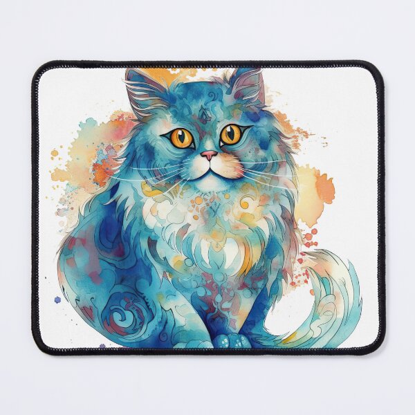 Item preview, Persian Cat Watercolor Art for Adoring Pet designed and sold by DooodleGod.