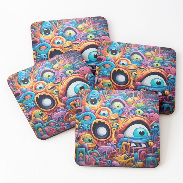 Item preview, Chaotic Fusion XXII: Exploring the World of Psychedelic and Alien Doodles designed and sold by InsaneLEDP.