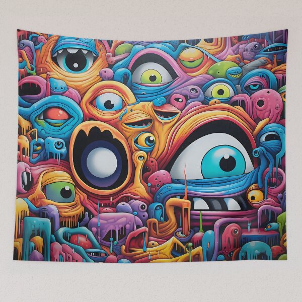 Item preview, Chaotic Fusion XXII: Exploring the World of Psychedelic and Alien Doodles designed and sold by InsaneLEDP.