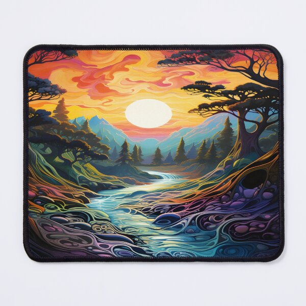 Item preview, Colorful Landscape designed and sold by ArtbyAiGallery.