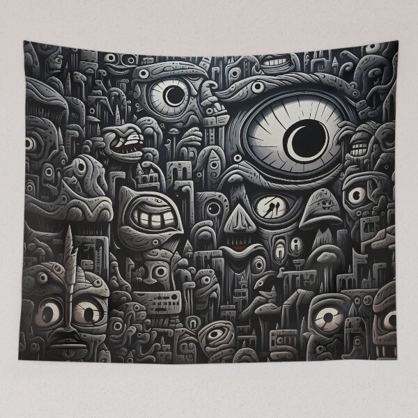 Item preview, Chaotic Fusion XXIV: Exploring the World of Psychedelic and Alien Doodles designed and sold by InsaneLEDP.