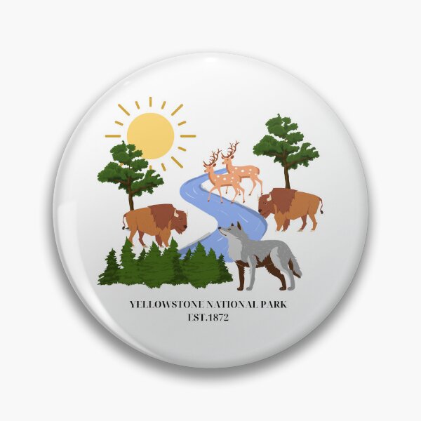 Item preview, Yellowstone National Park designed and sold by exploreon.