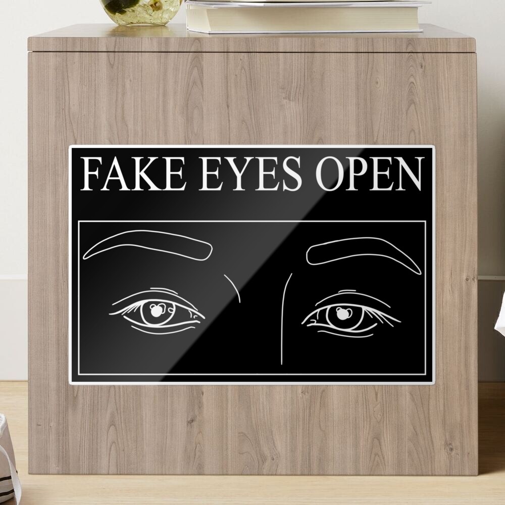 Hyunjin - Fake Eyes Open Sticker by Case143