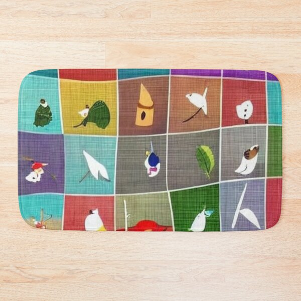 Item preview, Abstract board with irregular rhombus figures and figures indefinite and random designed and sold by JaroDesign2023.
