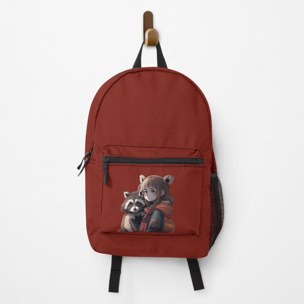 Item preview, Girl with a raccoon in Japanese designed and sold by Natalia-Vlad.