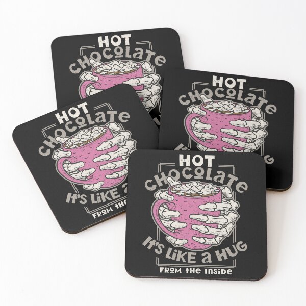 Item preview, "Hot Chocolate it's Like a Hug from the Inside" Skeleton designed and sold by FlawlessSeams.