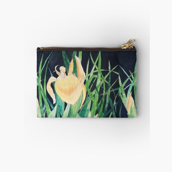 Item preview, Yellow irises watercolour painting designed and sold by esvb.