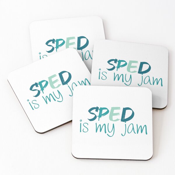 Item preview, SPED is My Jam | Special Education Teacher | Special Ed | Teacher | Blue designed and sold by ShoniwDesigns.
