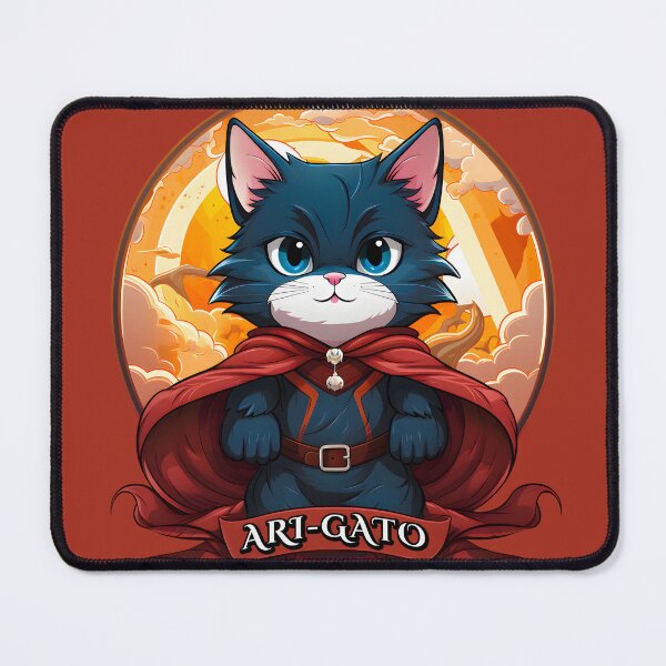 Item preview, Fearless Feline: The Ari-gato (Thank You) Superhero designed and sold by Nange and Gabe.
