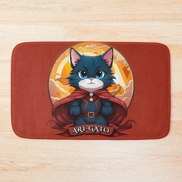 Item preview, Fearless Feline: The Ari-gato (Thank You) Superhero designed and sold by Nange and Gabe.