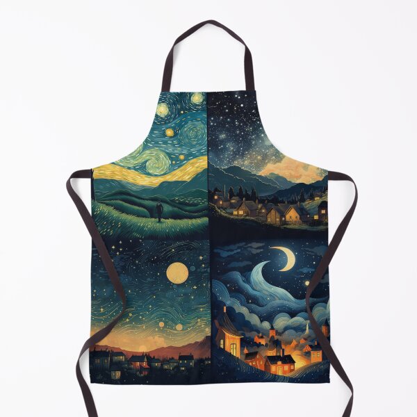 Item preview, Starry Night in Four Styles designed and sold by LadybellVintage.