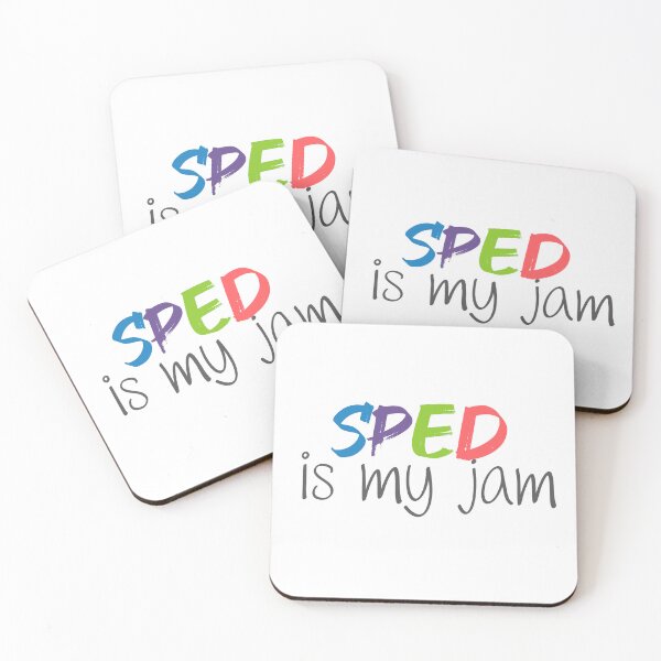 Item preview, SPED is My Jam | Special Education Teacher | Special Ed | Teacher | Rainbow designed and sold by ShoniwDesigns.