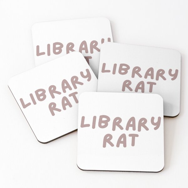 Item preview, Library Rat - Rat Girl - Funny Library art designed and sold by ebcameron.