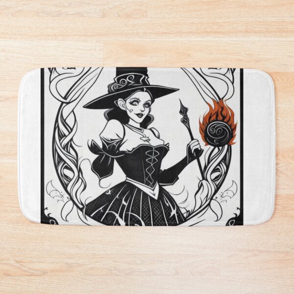 Item preview, The Wicked Witch from Wizard of Oz with her hair on fire designed and sold by ac-virtualshop.