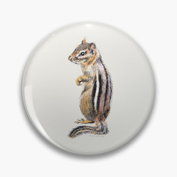 Item preview, Chipmunk drawing 2 designed and sold by Emily Bickell.