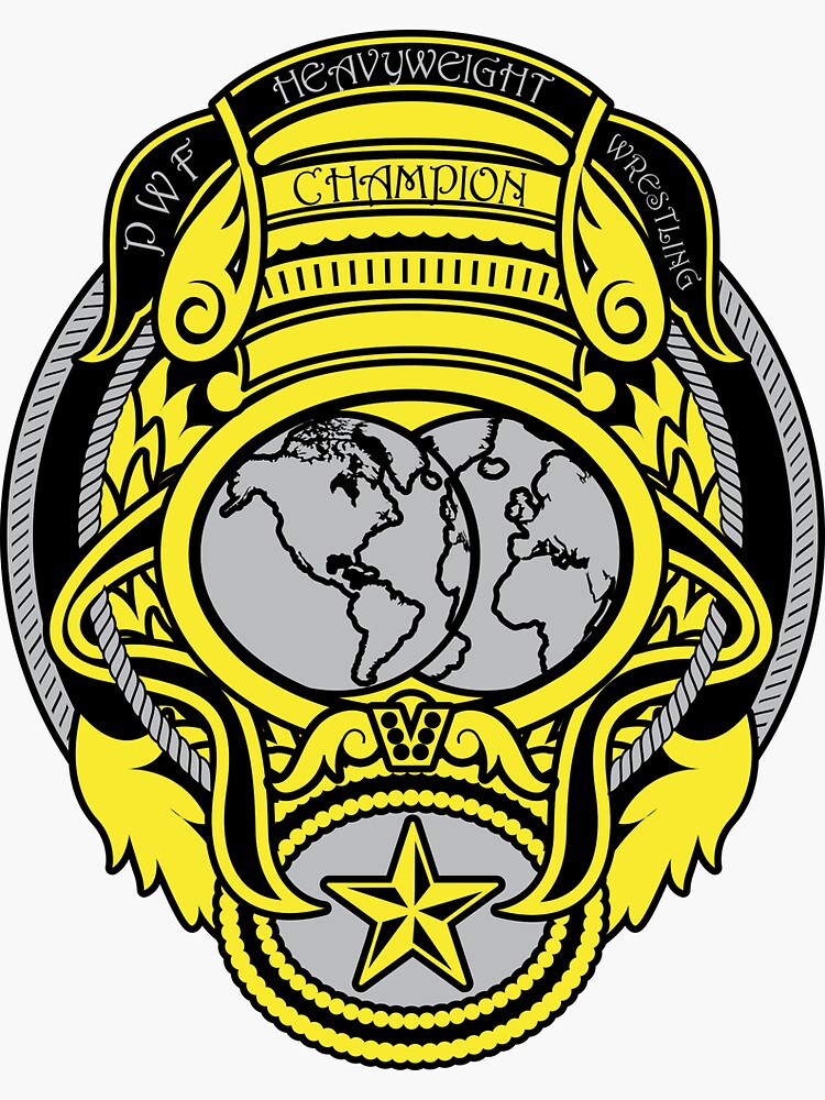 "AJPW Triple Crown Championship" Sticker by nixongraphics Redbubble