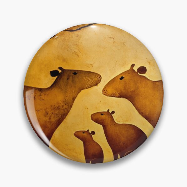 Item preview, Capybara Cave Art designed and sold by SilverFrog.