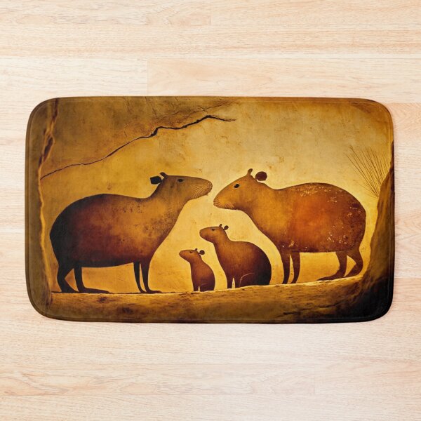 Item preview, Capybara Cave Art designed and sold by SilverFrog.