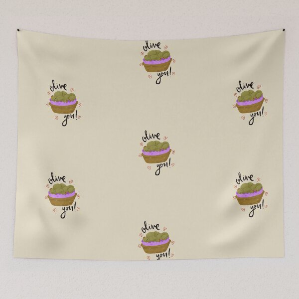 Item preview, Olive You! Punny food designed and sold by maddydoodlesoup.