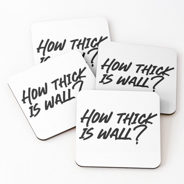 Item preview, Peep Show - Jez “How thick is wall?” White designed and sold by Scribblecheddar.