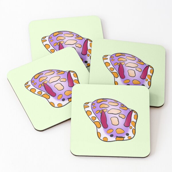 Item preview, speckled nudibranch designed and sold by missluludraws.