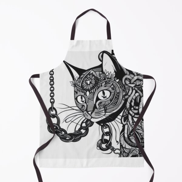 Item preview, A cat watched over by chains from the top floor designed and sold by ac-virtualshop.