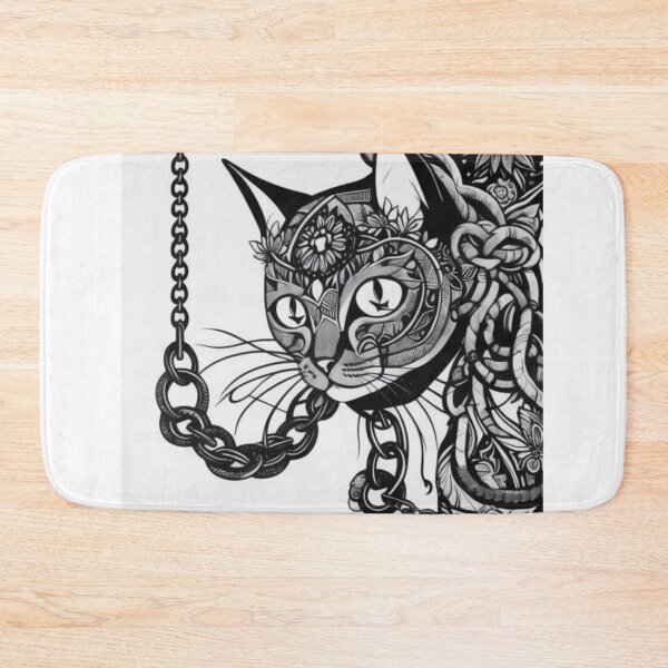 Item preview, A cat watched over by chains from the top floor designed and sold by ac-virtualshop.