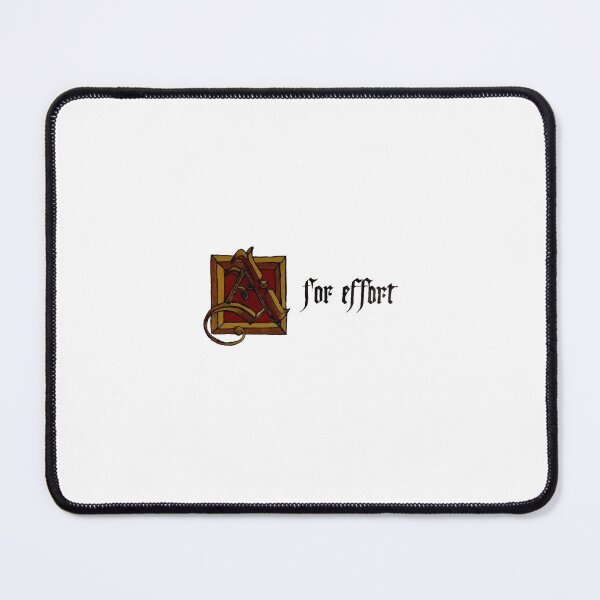 Item preview, A for effort illumination designed and sold by SarahJoyScribe.