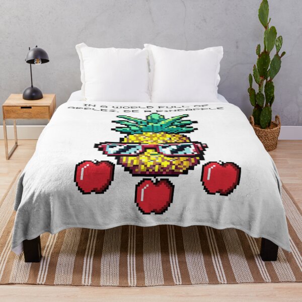 Item preview, Be a pineapple pixel art designed and sold by PexelBoi.