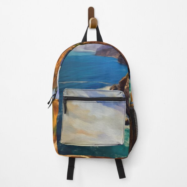 Item preview, LIGURIAN CLIFFS ADORNED designed and sold by ArtbyRolleen.