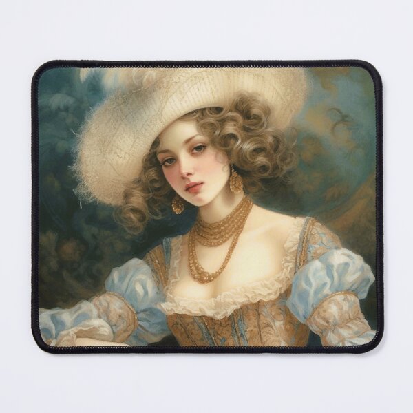Item preview, Short Haired Beauty designed and sold by LadybellVintage.