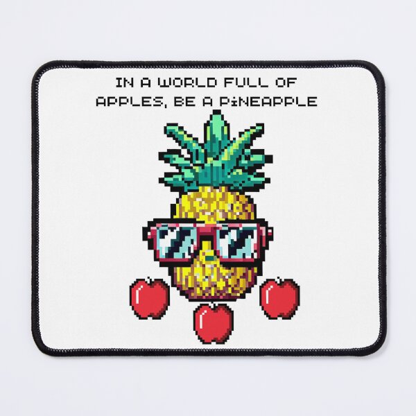 Item preview, Be a pineapple pixel art designed and sold by PexelBoi.