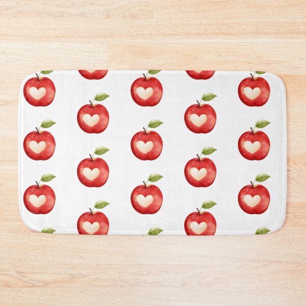 Item preview, Apple Love Heart designed and sold by MonkeyBizness.
