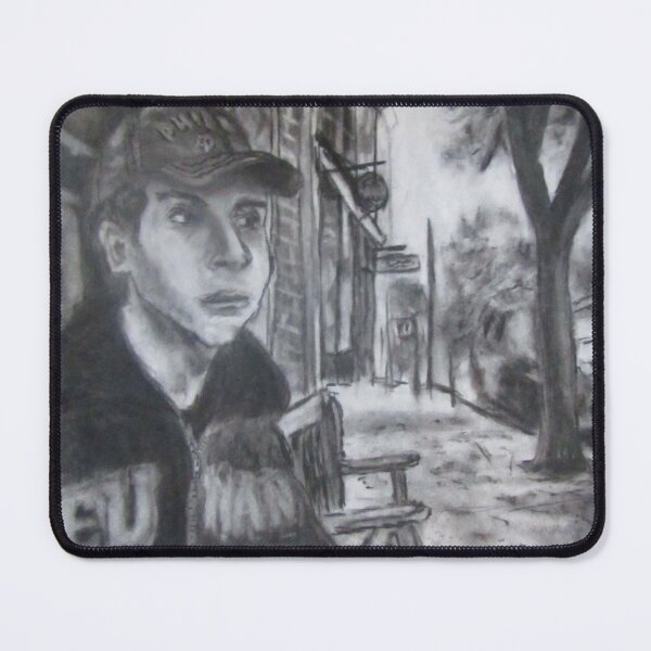 Item preview, Charcoal Self portrait designed and sold by AnArtistAtWork.