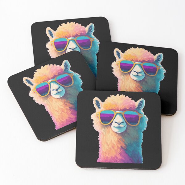 Item preview, Alpaca in sunglasses designed and sold by Pug-Obsession.