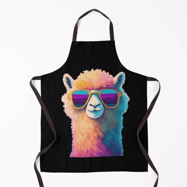 Artikelvorschau, Alpaka mit Sonnenbrille entworfen und verkauft von Pug-Obsession.