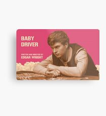 Baby Driver Metal Print