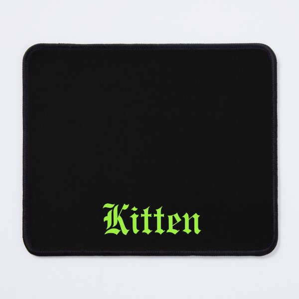 Item preview, Kitten Text French Lime designed and sold by Ninjakandy.