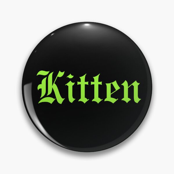 Item preview, Kitten Text French Lime designed and sold by Ninjakandy.